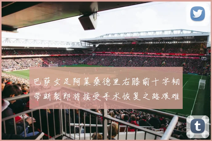 巴萨女足阿莱桑德里右膝前十字韧带断裂即将接受手术恢复之路艰难